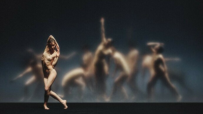 Stefania Tansini in Democracy in America di Romeo Castellucci, foto di Guido Mencari