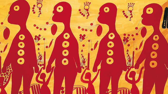 Carlo Zinelli. Courtesy of American Folk Art Museum