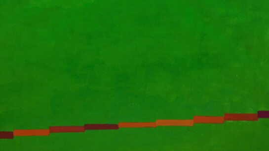 John Hoyland. Courtesy of Pace Gallery