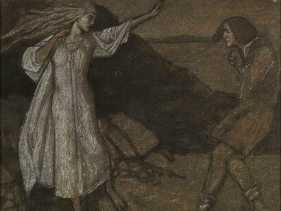 Folk and Fancy. Courtesy of The Fine Art Society 