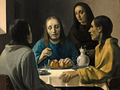 Cena en casa de Emaus. Han van Meegeren