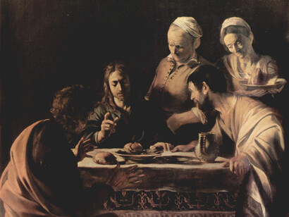 Caravaggio, Cena in Emmaus
