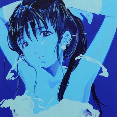 Kato Ai (Ai☆Madonna), Flower and Ghost –Flower–, 2015, acrylic on canvas, 53 x 45.5 cm, © Kato Ai (Ai☆Madonna), courtesy of the artist and Mizuma Gallery