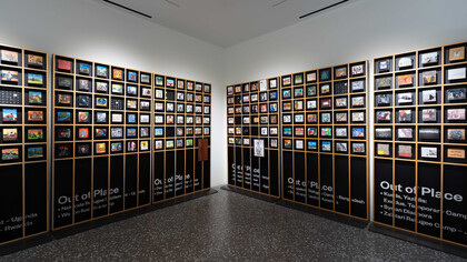 Out of place. Arte e storie dai campi rifugiati nel mondo, vista della mostra. Cortesia della Fondazione Luigi Rovati