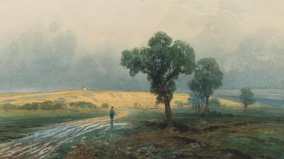 F.A. Vasilyev, After heavy rain, 1870. Courtesy of New Tretyakov Gallery