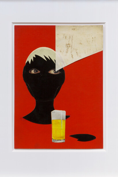 Bruno Munari (1907-1998)
Studio di design, 1947
Técnica mista sobre cartão
[Mixed media on cardboard]
34 x 24 cm [13 3/8 x 9 3/8 in.] 