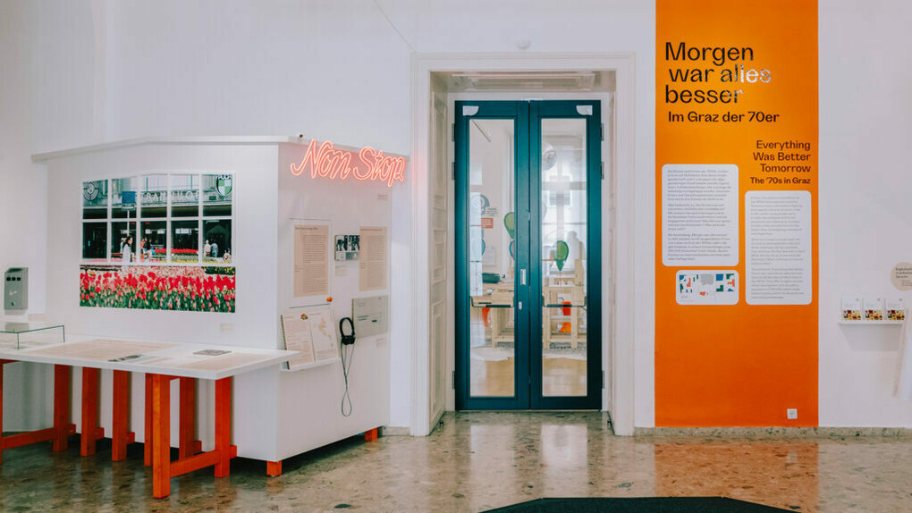 Morgen war alles besser. Im Graz der 70er, ausstellungsansicht. Mit freundlicher genehmigung des GrazMuseum