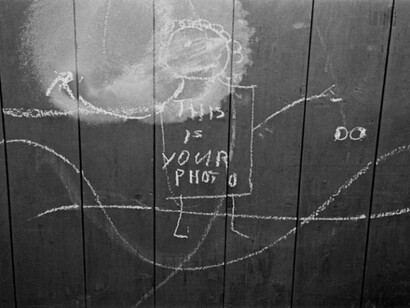 Humphrey Spender, Graffiti (This is Your Photo), 1937/38, © Bolton Council, from the Collection of Bolton Library and Museum Services Courtesy of the Humphrey Spender Archive