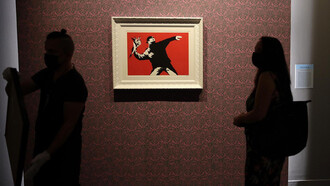 Banksy. A visual protest at the Chiostro del Bramante 