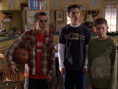 The three brothers from the hit tv show "Malcolm in the Middle"