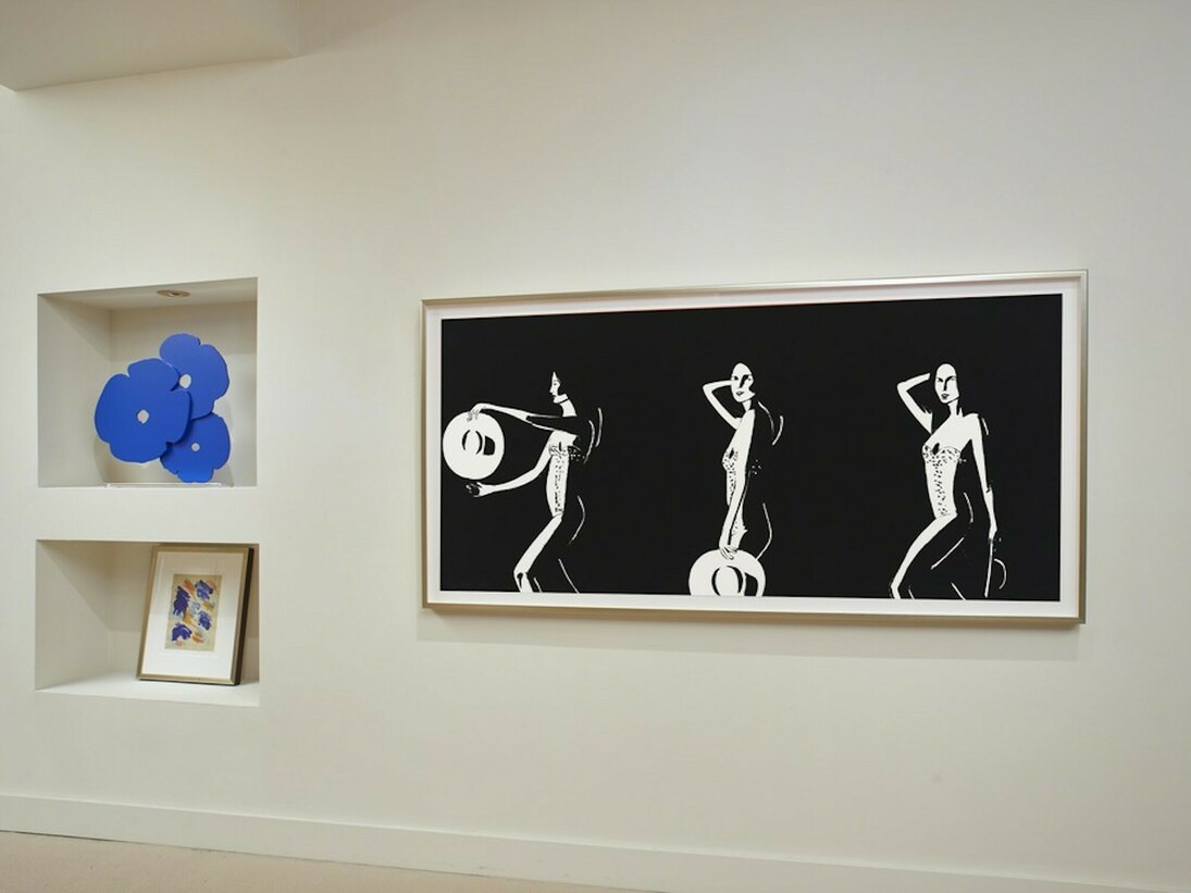 New York Pop Art: Works on Paper, Exhibition view. Courtesy of Meyerovich Gallery