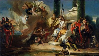 Giovanni Battista Tiepolo, "Il sacrificio di Ifigenia", 1770