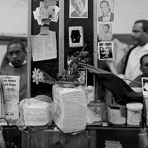 Jeffrey Henson Scales, Buy black (detail), 1987-1992. Courtesy of Claire Oliver Gallery