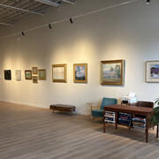 Various artists, Modern masters: American impressionism to abstract expressionism, exhibition view. Courtesy of Montanaro Fine Art