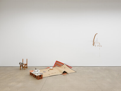 Yu Ji, Origin of the tiger, exhibition view. Courtesy of P·P·O·W