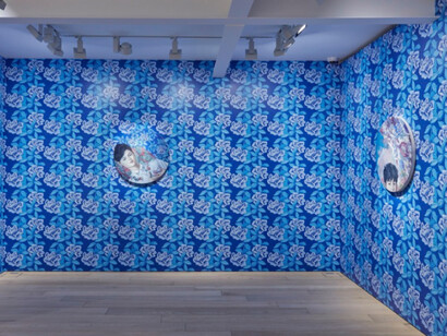 Jesse Mockrin, Exhibition view. Courtesy of Perrotin 