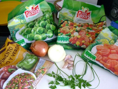 Preparados de verdura