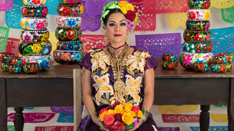 Lila Downs, cantante, compositora, productora, actriz y antropóloga de Oaxaca, México