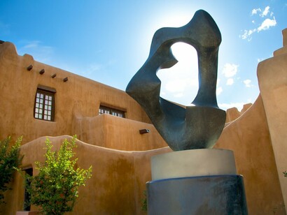 Museu de Arte do Novo méxico. Em Santa Fé, Novo México, USA. 1917 ©2017 Museum of New Mexico Foundation