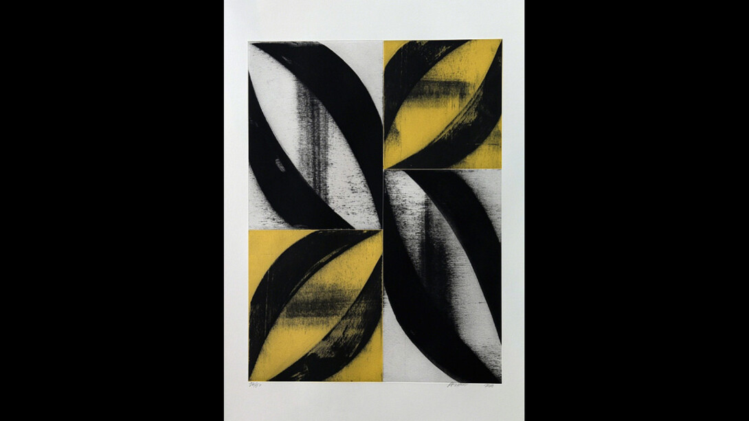 Charles Arnoldi Arcs & Strings. Courtesy of Meyerovich Gallery