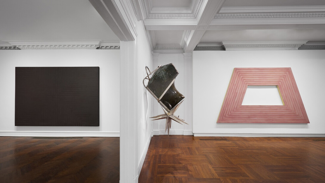 Homage to Frank Stella, exhibition view. Courtesy of Mnuchin Gallery