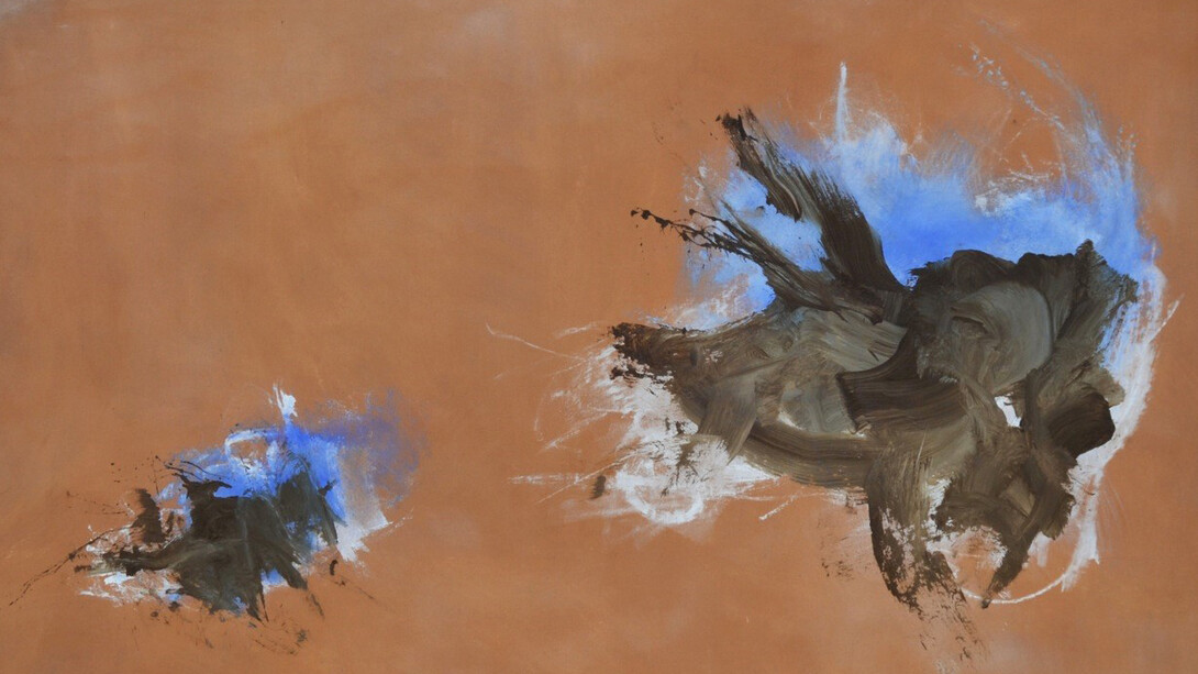Cleve Gray, Continuance #1, 1995, Acrylic on canvas, 60 x 80 inches