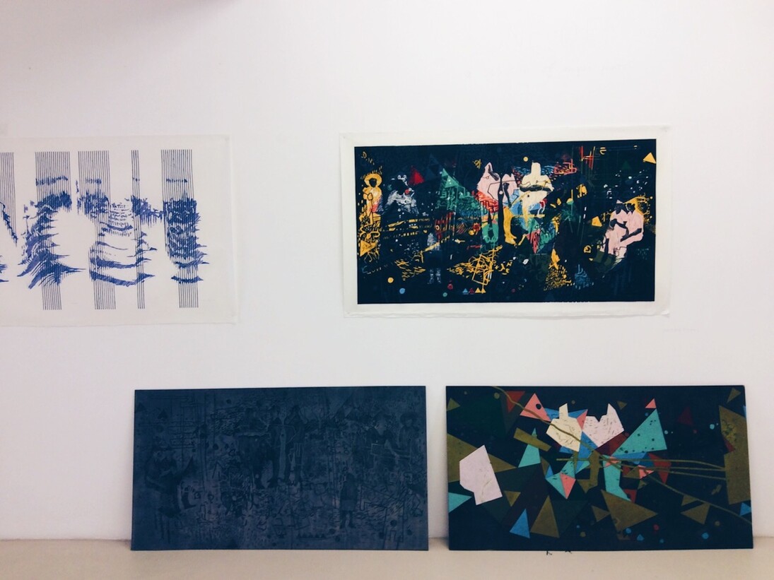 Relief, Exhibition view. Courtesy of Warren Editions