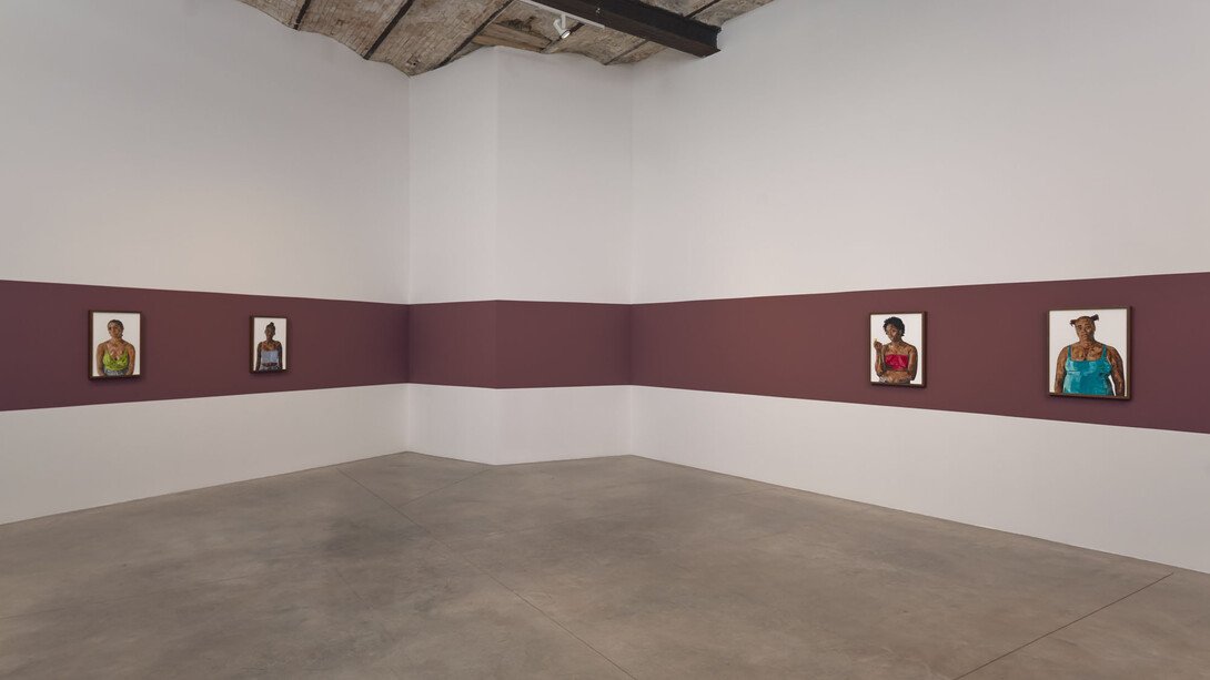 YoYo Lander, Burdened by blessings, exhibition view. Courtesy of Zidoun and Bossuyt