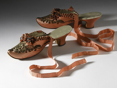 Boudoir slippers, French, 1880 – 1885