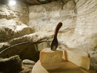 Formaggio di fossa. ph Paritani

