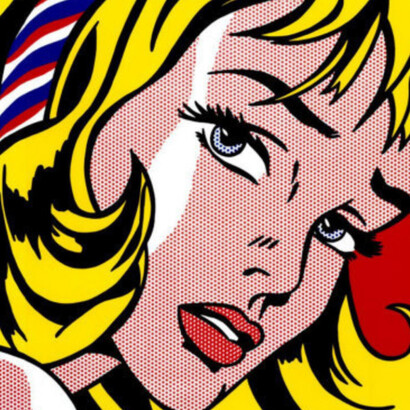 Roy Lichtenstein, Girl with hair ribbom