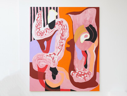 Jana Schröder, Minimum-intensity projection, ausstellungsansicht. Mit freundlicher genehmigung von Jahn und Jahn
