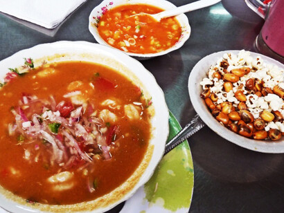 Ceviches au poisson. Photographie Alison Rouzières, 2014