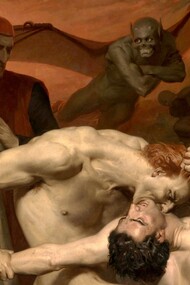 "Dante e Virgio nell'Inferno", William-Adolphe Bouguereau, 1850, Musée d'Orsay, Francia