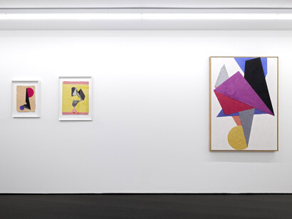 Katja Strunz, In formation, exhibition view. Courtesy of Contemporary Fine Arts