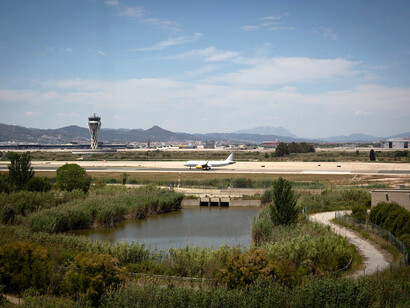La laguna de La Ricarda se ha convertido en el paraje de la discordia que ha paralizado la multimillonaria inversión del Gobierno para la ampliación del aeropuerto de El Prat