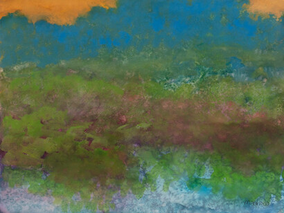 Richard Mayhew, Pastoral serenade. Courtesy of ACA Galleries 