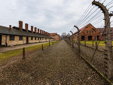 Located in occupied Poland near the town of Oświęcim, Auschwitz was a complex of more than 40 concentration and extermination camps run by Nazi Germany during World War II