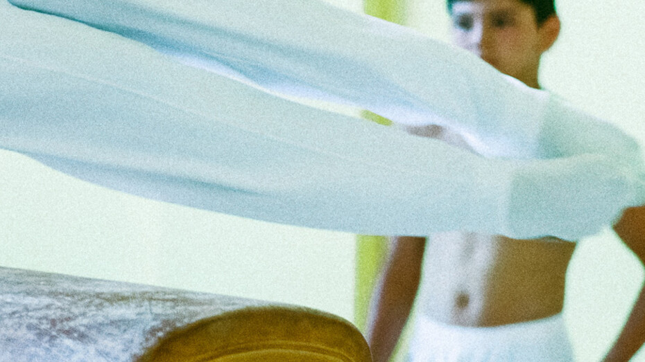 Hubert Scheibl und David Meskhi. Courtesy of Galerie Kornfeld
