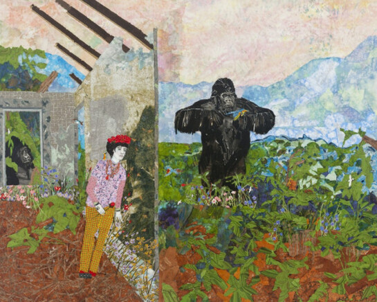 In a Time of Drought by Maria Berrio. Courtesy of Praxis
