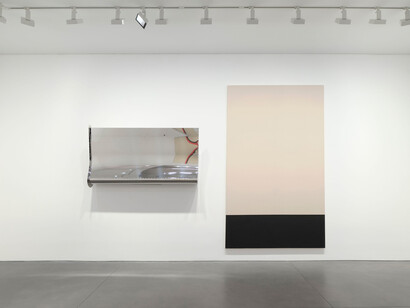 John Armlede, Ripple: furniture sculpture and painting after 1982, exhibition view. Courtesy of David Kordansky Gallery 