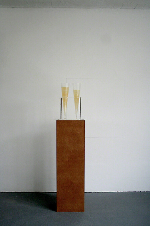 Werner Haypeter ‘Dialogue’ 2011, Mixed media, 171 x 37.2 x 27.2 cm, © Werner Haypeter, Courtesy Annely Juda Fine Art, London