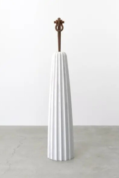 Martin Puryear, A column for Sally Hemings, 2021. Courtesy of the Cleveland Museum of Art