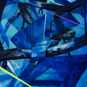 Shen  Zhenglin, Lapetitemort No.3 , oil  on  linen, 160  x  220  cm ©Shen  Zhenglin  courtesy  of  Mizuma  Gallery