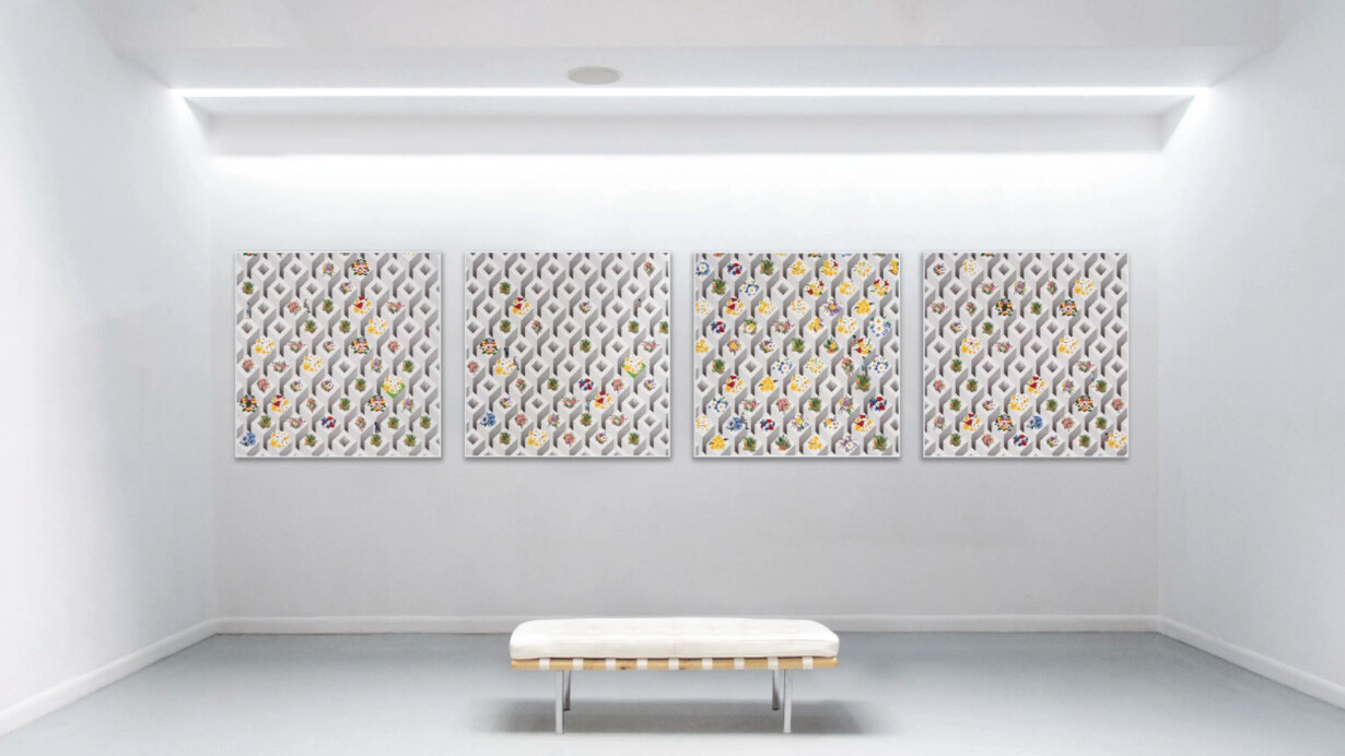 Moments of Silence, 2020 installation