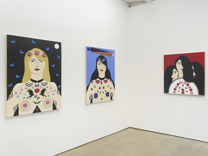 Sub Rosa, Exhibition view. Courtesy of Denny Gallery