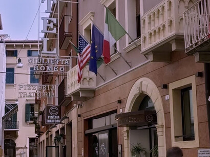 Varanda da Casa de Julieta em Verona, Itália
