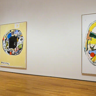 Eddie Martinez: Ants at a Picknic. Courtesy of Davis Museum