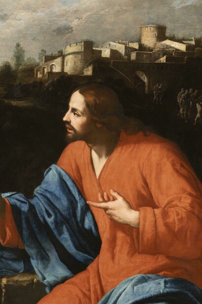Cristo in Cristo e la Samaritana al Pozzo, Artemisia Gentileschi
