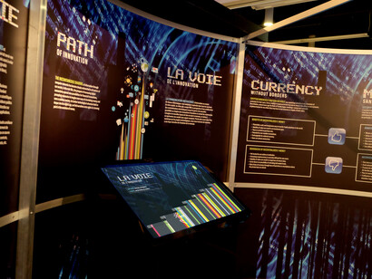 Decoding E-Money. Courtesy of Musée de la Banque du Canada